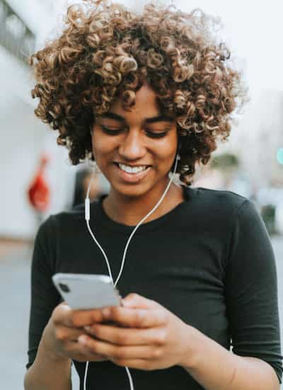 Woman Phone
